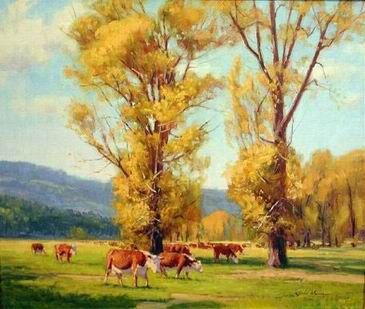 Classic oil painting