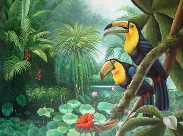 Classic oil painting