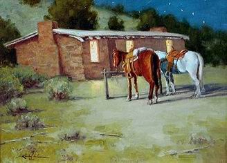 Classic oil painting