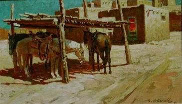 Classic oil painting