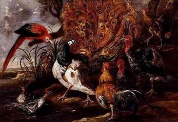 Classic oil painting