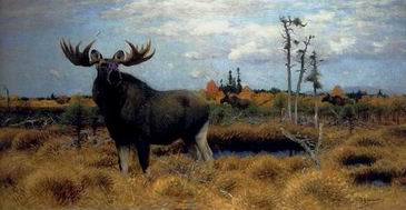 Classic oil painting