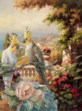 Classic oil painting