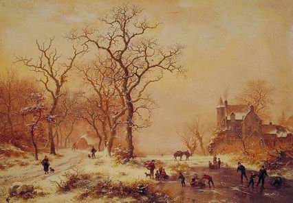 Holland oil painting