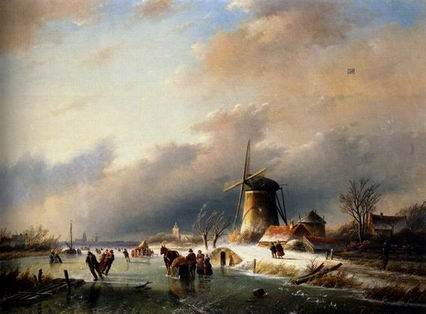 Holland oil painting