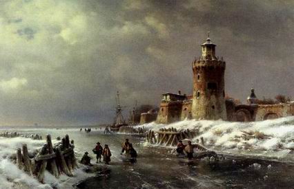 Holland oil painting