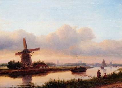 Holland oil painting