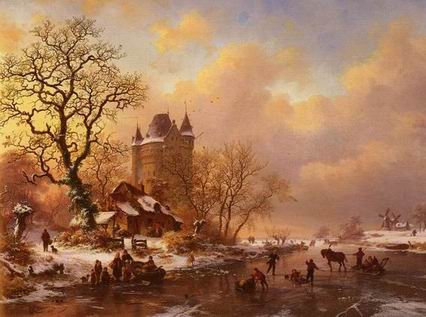 Holland oil painting