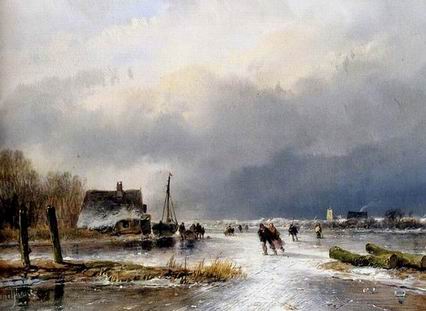 Holland oil painting
