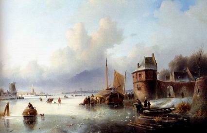 Holland oil painting