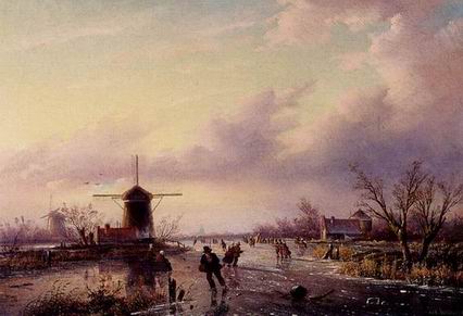 Holland oil painting