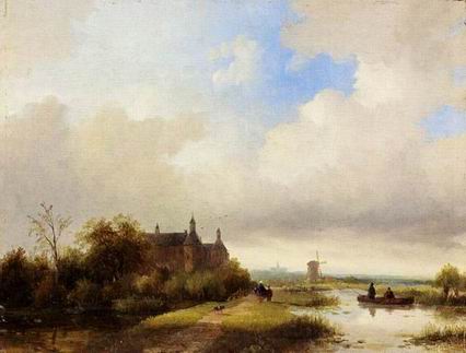 Holland oil painting
