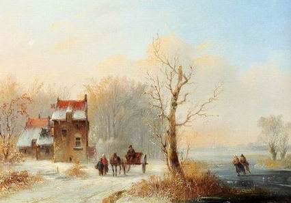 Holland oil painting