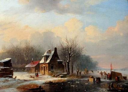 Holland oil painting