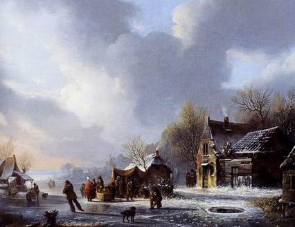 Holland oil painting