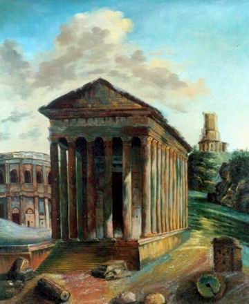 Holland oil painting