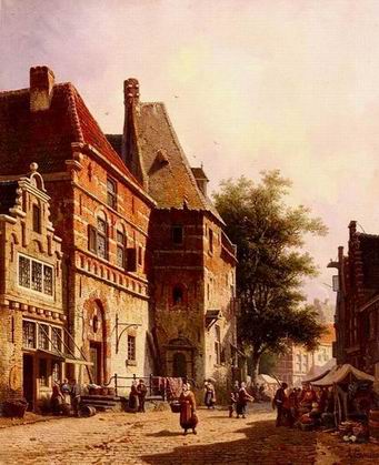 Holland oil painting