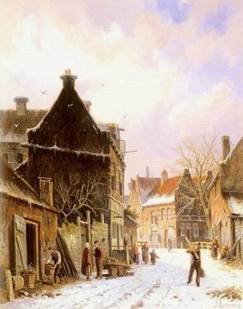 Holland oil painting