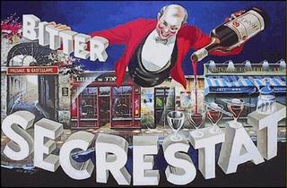 Storefront oil painting