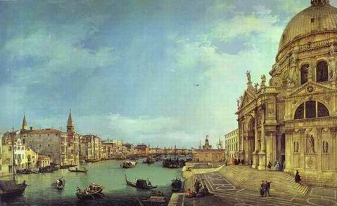 Venice Building oil painting