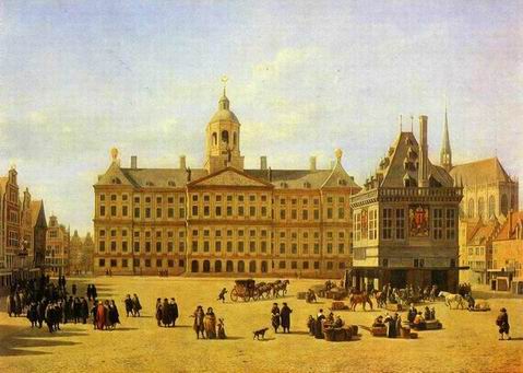 Venice Building oil painting