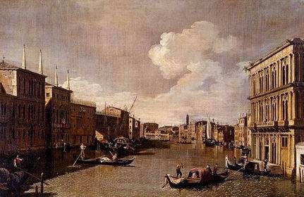 Venice Building oil painting