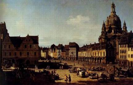 Venice Building oil painting