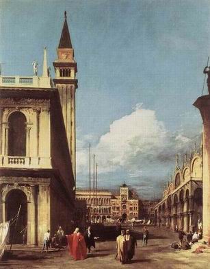 Venice Building oil painting