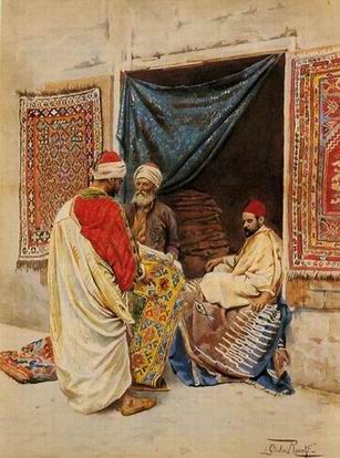 Arabic Art oil painting