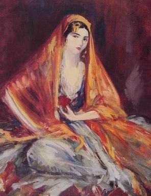 Arabic Art oil painting