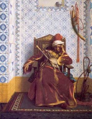 Arabic Art oil painting