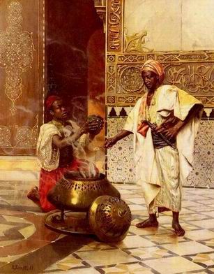 Arabic Art oil painting