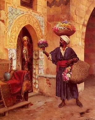 Arabic Art oil painting