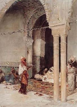 Arabic Art oil painting