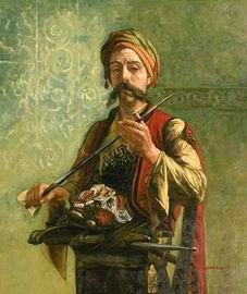 Arabic Art oil painting