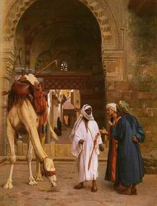 Arabic Art oil painting
