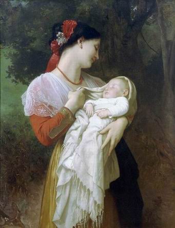 Bouguereau B oil painting
