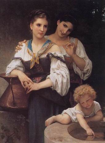 Bouguereau B oil painting