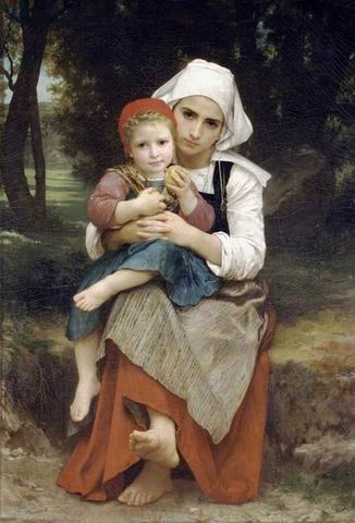 Bouguereau B oil painting