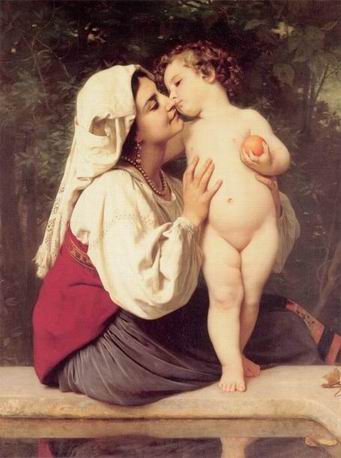 Bouguereau B oil painting