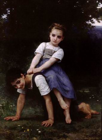 Bouguereau B oil painting