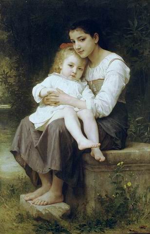 Bouguereau B oil painting