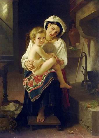Bouguereau B oil painting
