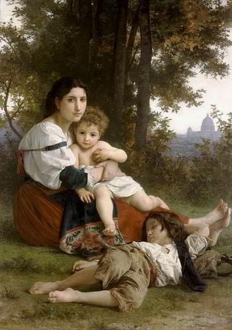 Bouguereau B oil painting