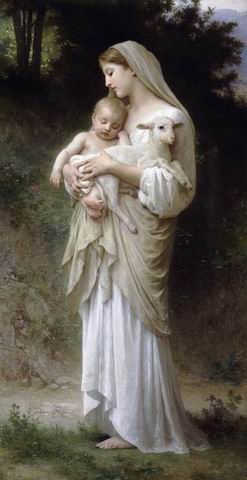 Bouguereau B oil painting