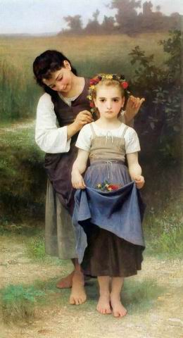 Bouguereau B oil painting