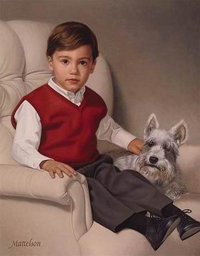 People A oil painting