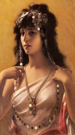 People A oil painting