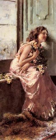 People A oil painting