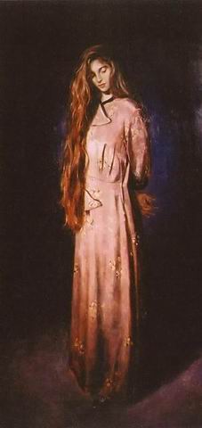 People A oil painting